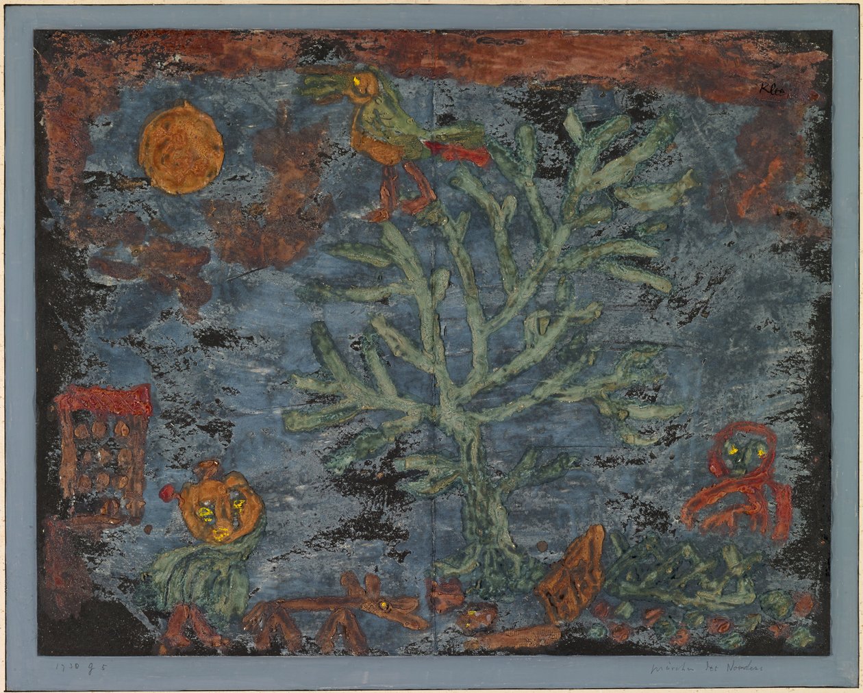 Conte de fées nordique, 1930. | Paul Klee | Estampe d'art