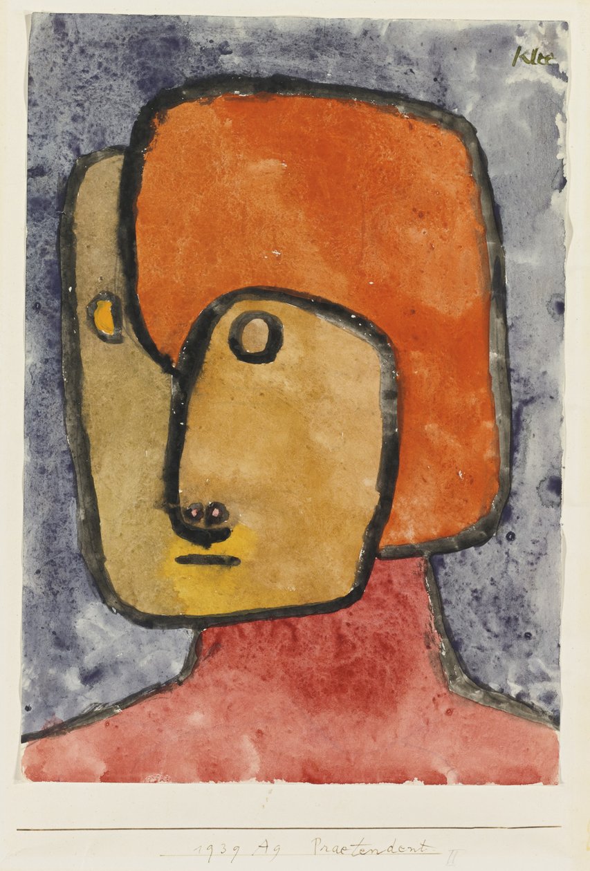 Prétendant, 1939 - Paul Klee