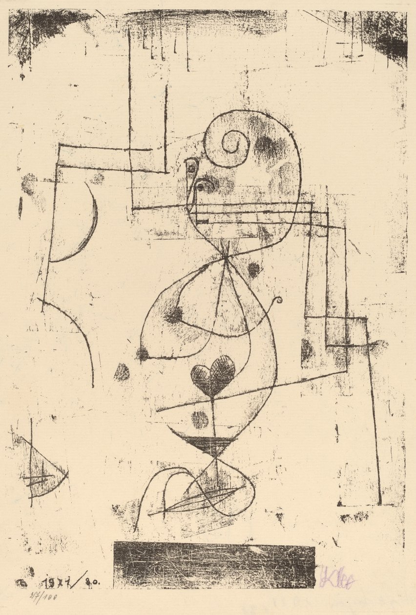 Reine de cœur - Paul Klee