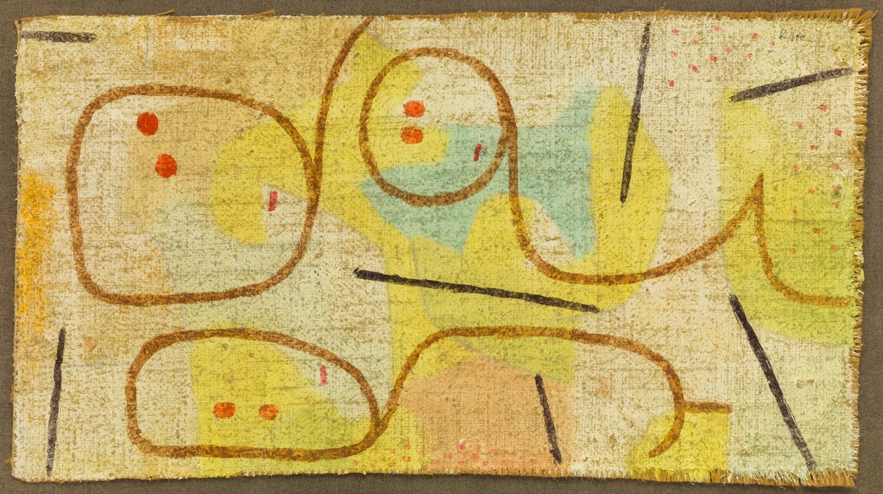 Allongé, vers 1937 - Paul Klee