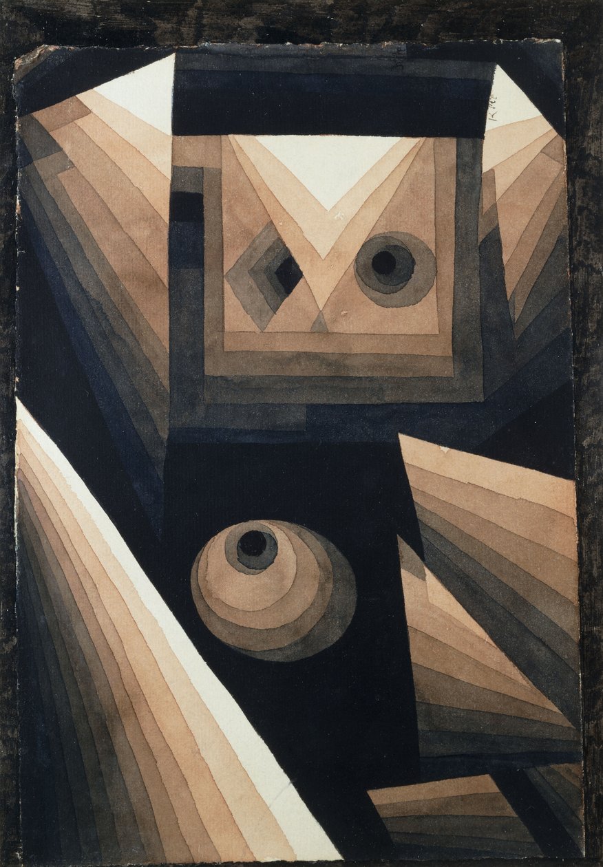 Gradation rouge - Paul Klee