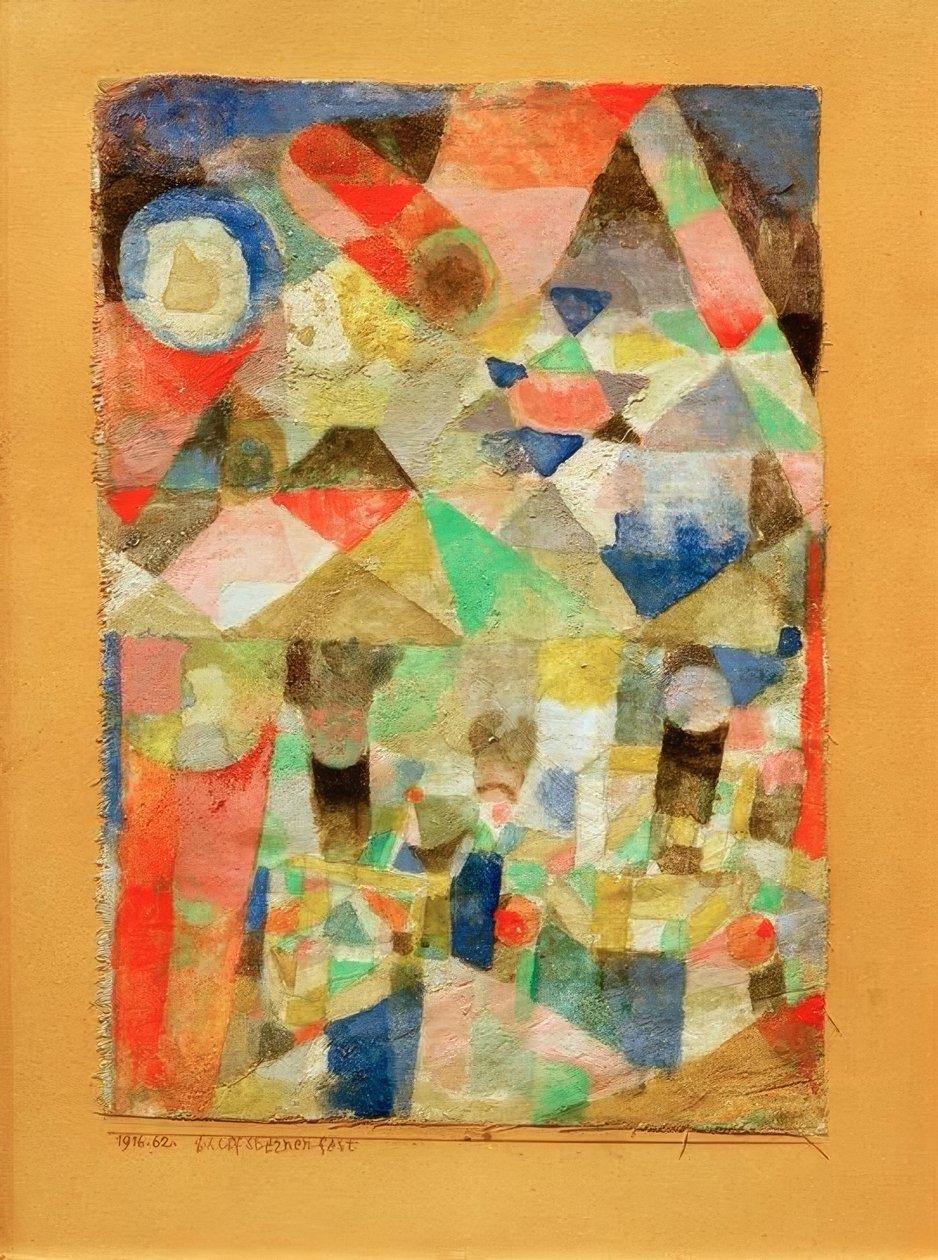 Fête des étoiles de navire - Paul Klee