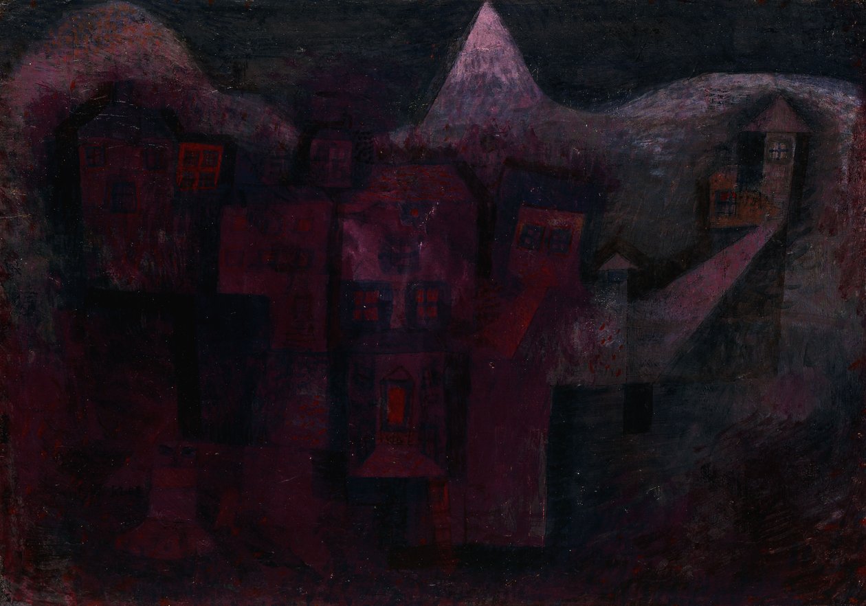 Village de montagne du sud - Paul Klee