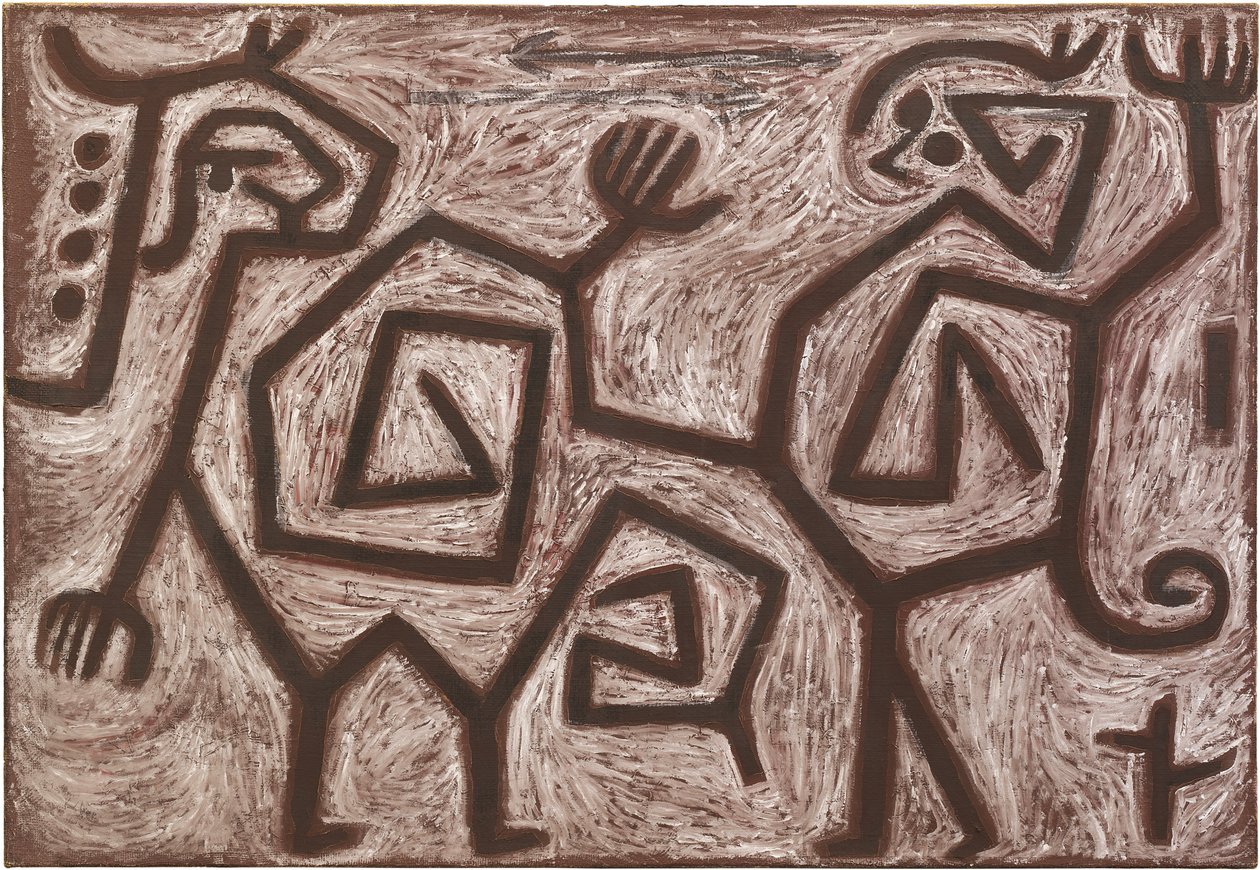 Duo de Dispute, 1938 - Paul Klee