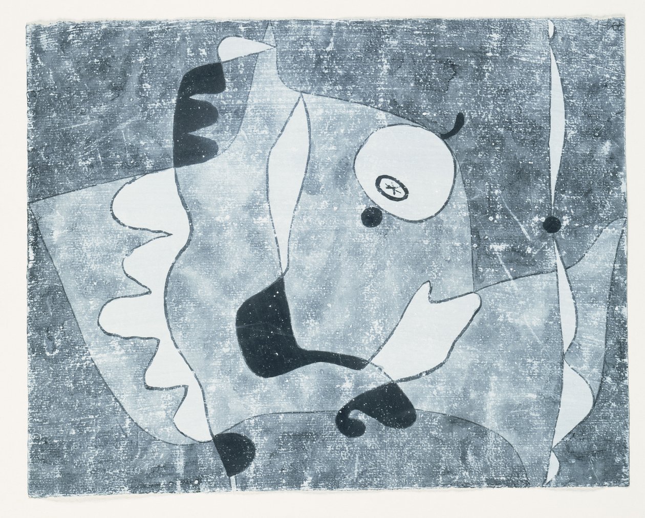 Nature morte avec pomme - Paul Klee