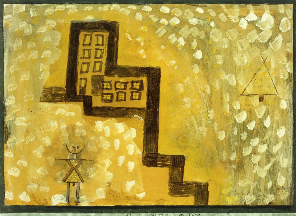 La Maison sur la Colline - Paul Klee
