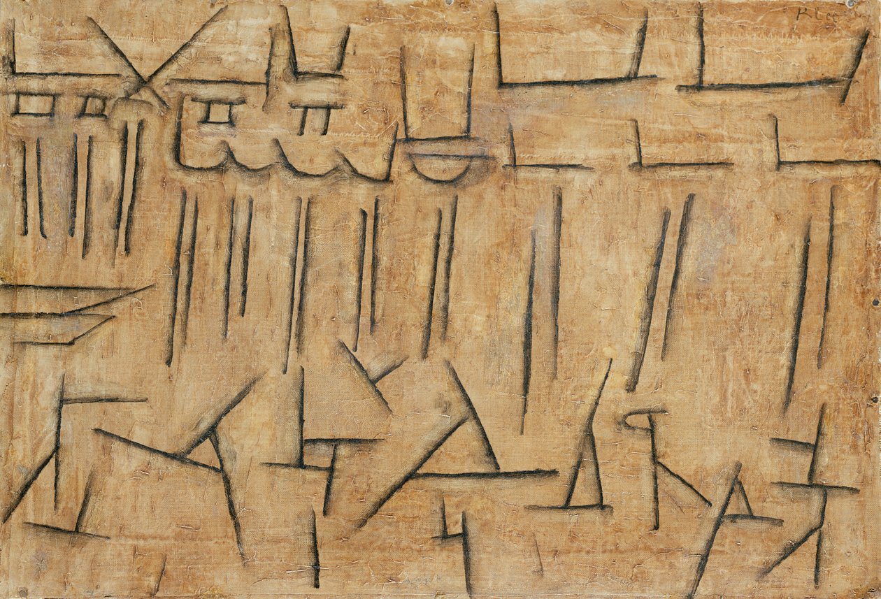 La fête du temple - Paul Klee