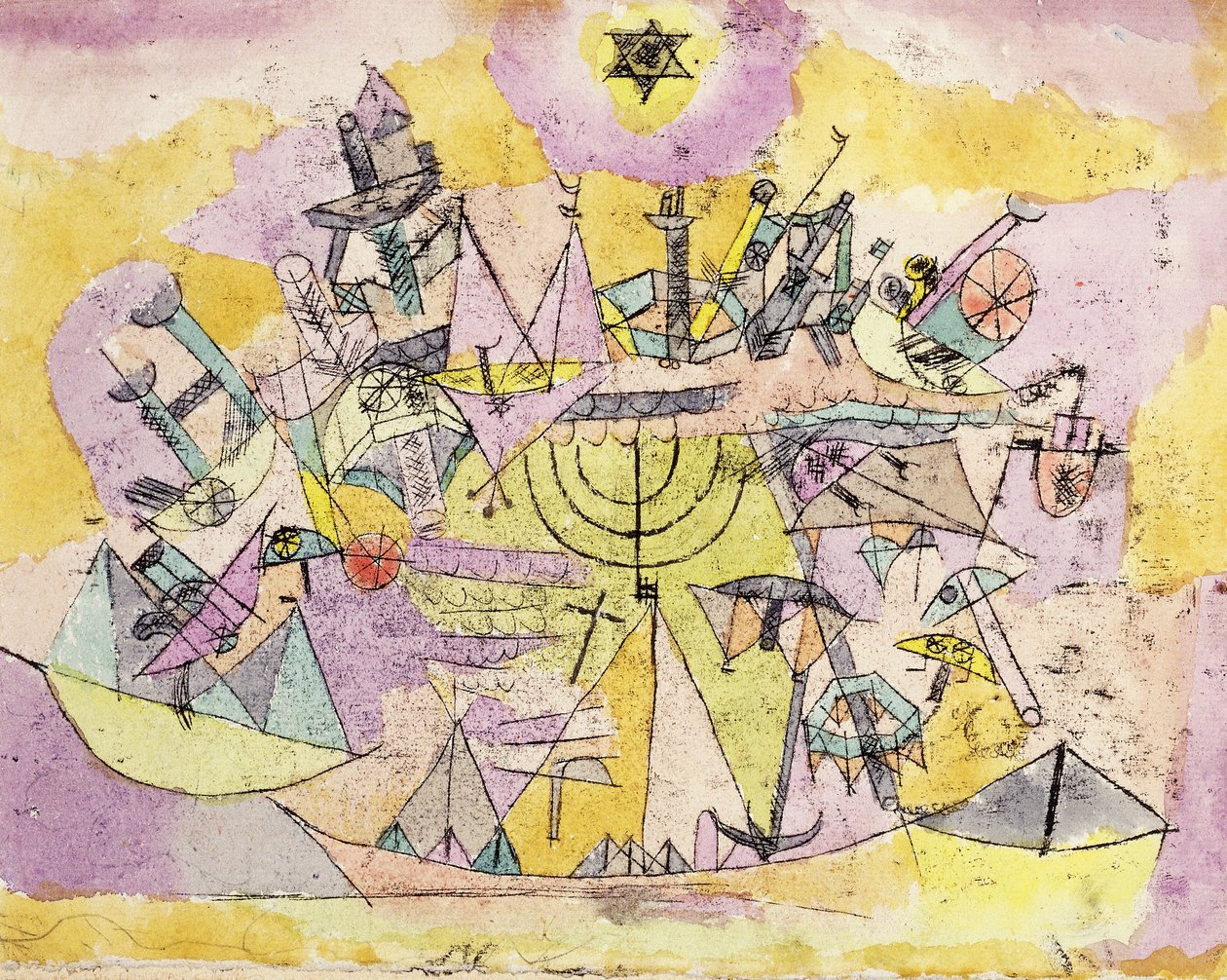 Les Navires Malchanceux - Paul Klee
