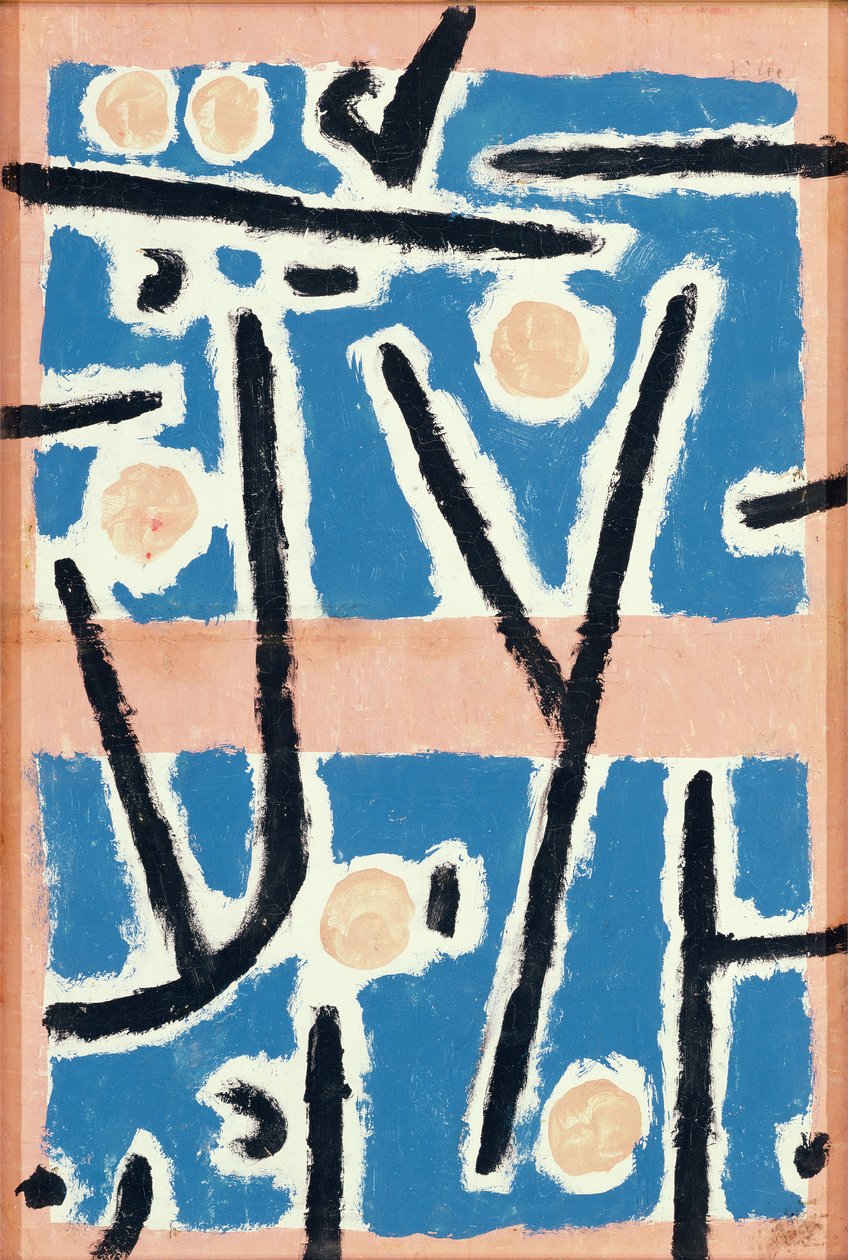 Sans titre (Signes de croissance) 1937 - Paul Klee