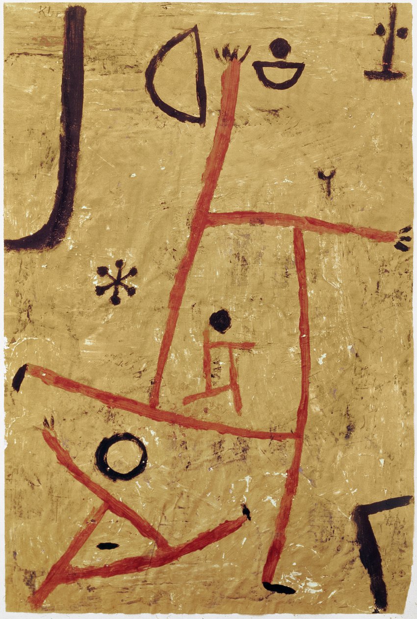 Avec des têtes particulières - Paul Klee
