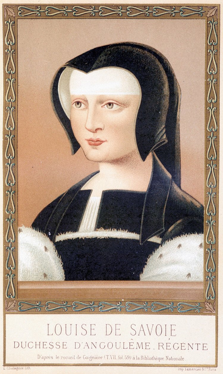 Portrait de Louise de Savoie (1476-1531), Duchesse d