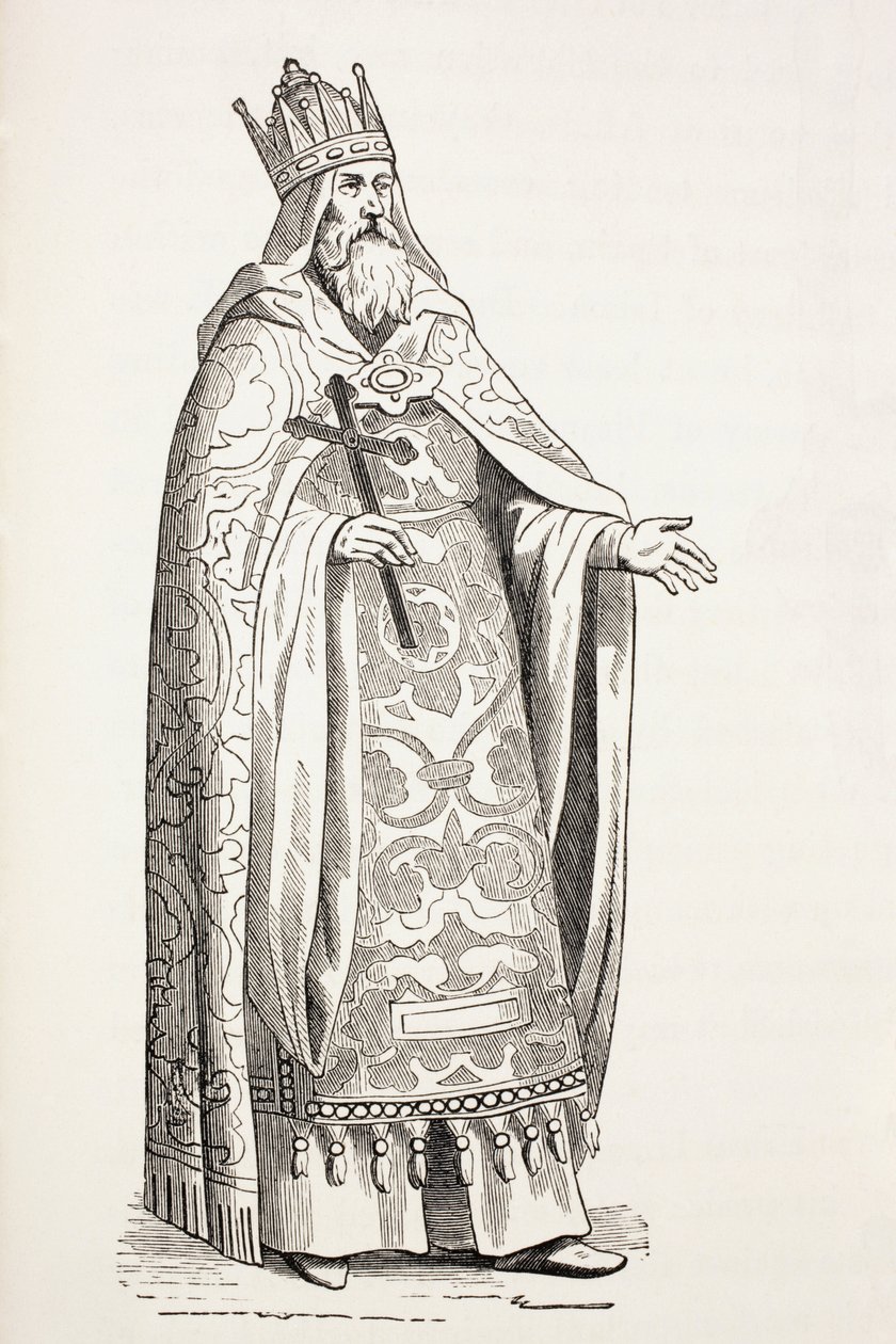 Prester John, également connu sous le nom de Presbyter Johannes. - Paul Lacroix