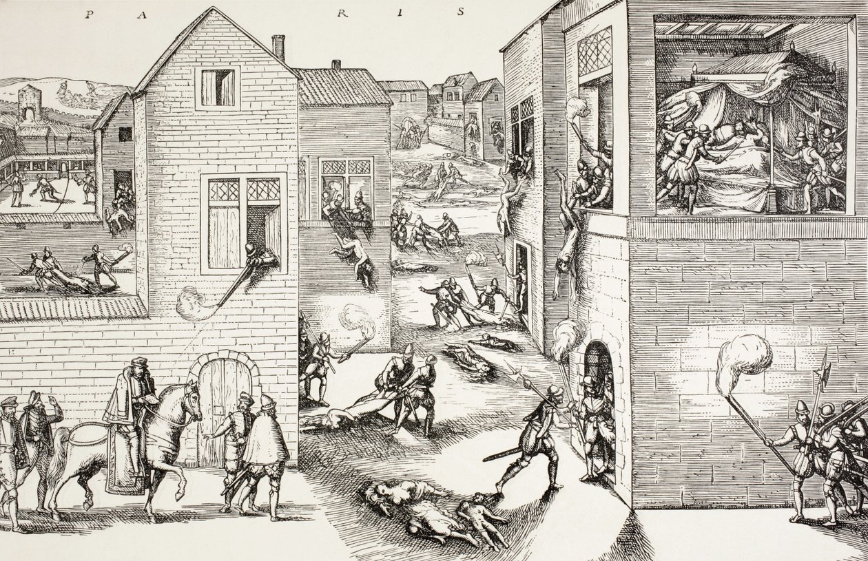 Le massacre de la Saint-Barthélemy en août - Paul Lacroix