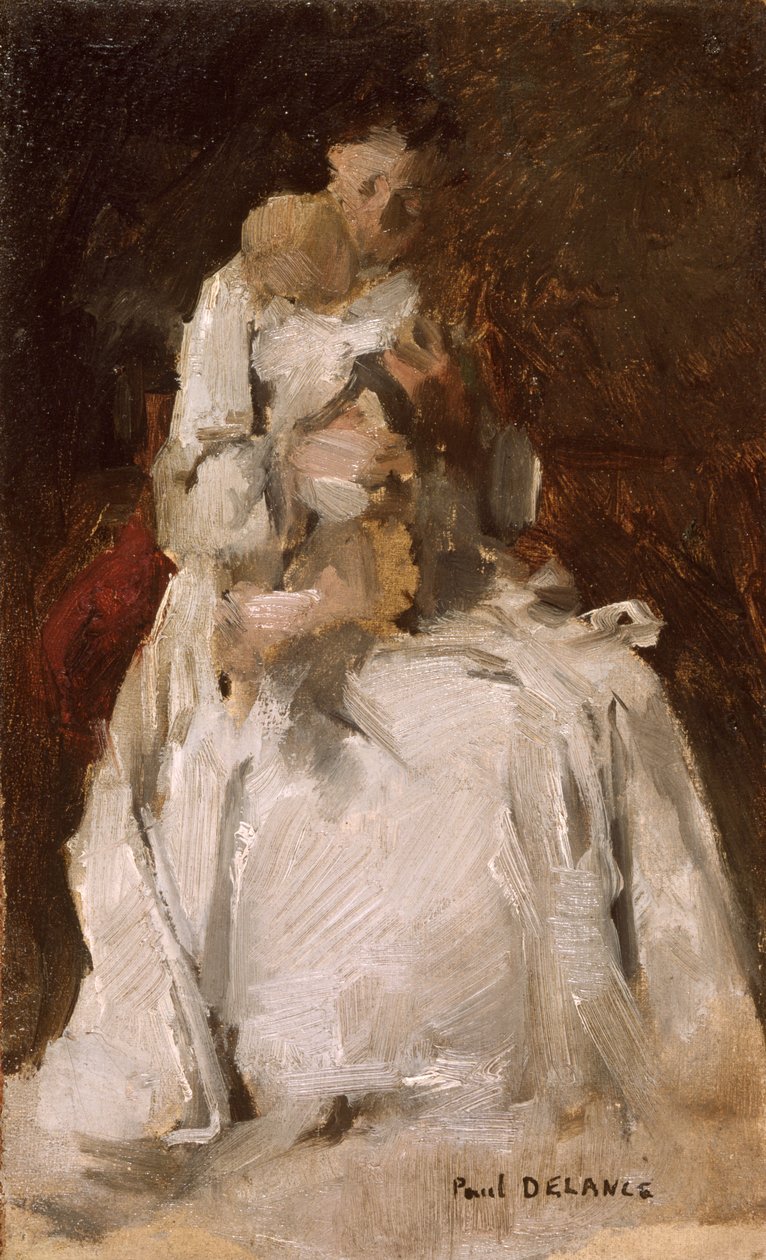 Mère et enfant (peinture) - Paul Louis Delance