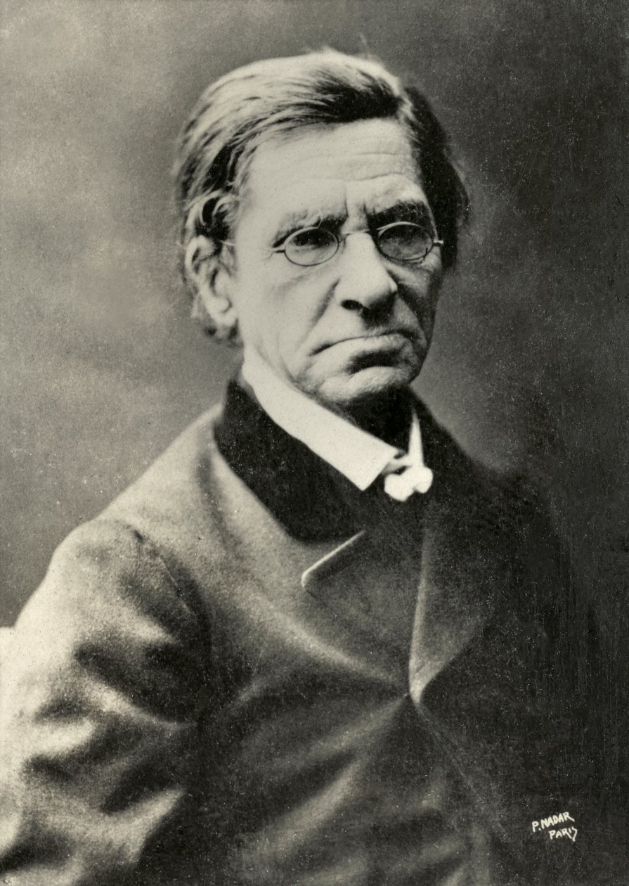 Portrait de Emile Littre (photo) - Paul Nadar