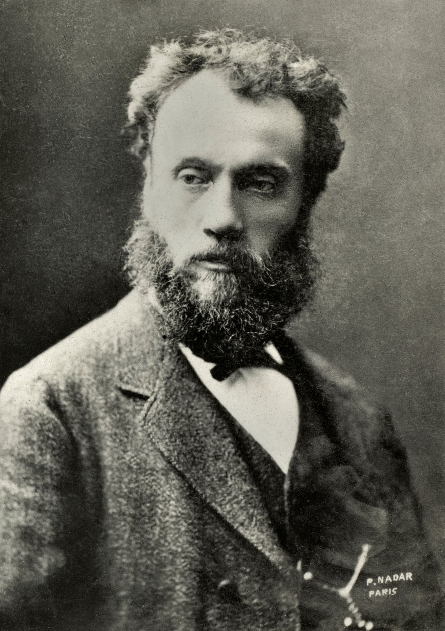 Portrait de Jean Paul Laurens (photo) - Paul Nadar