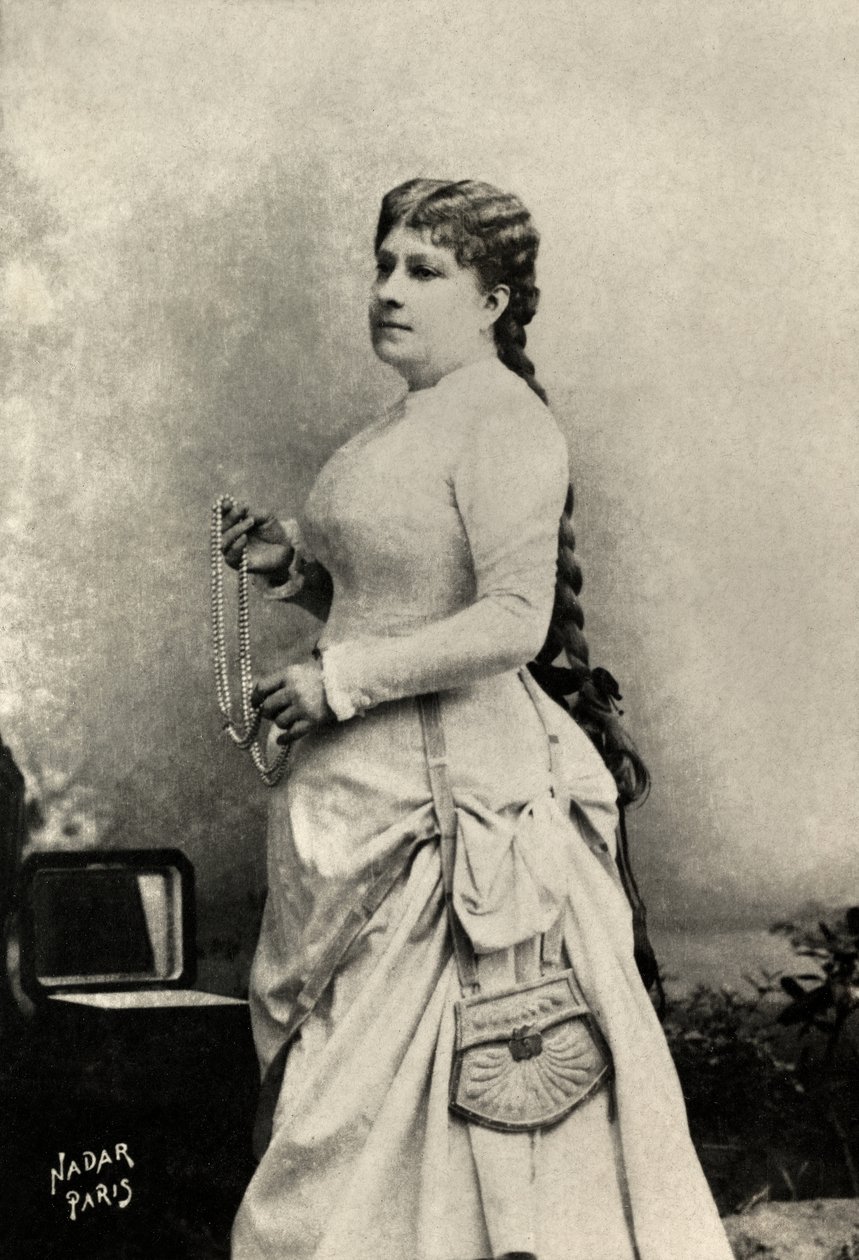 Portrait de Marie felix , Miolan , Carvalho (photo) - Paul Nadar