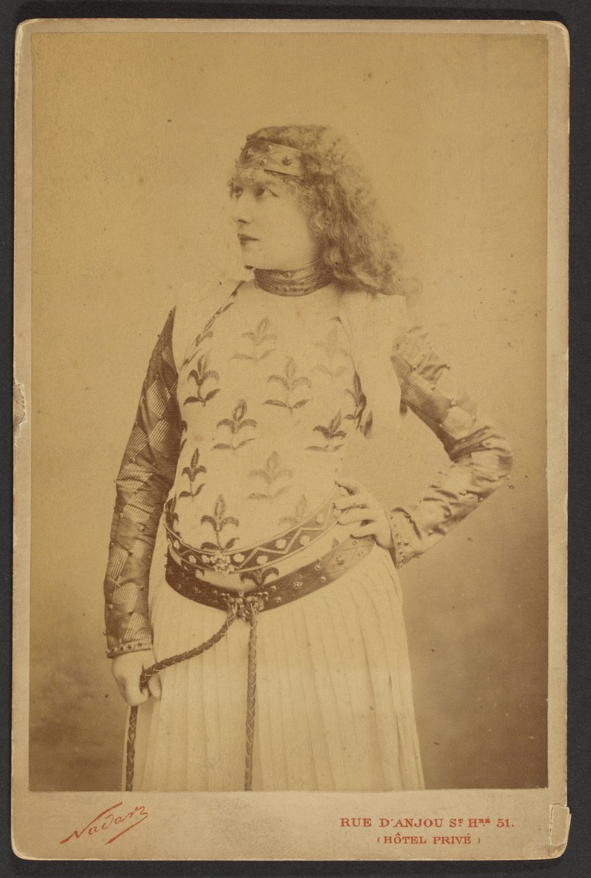 Sarah Bernhardt als Lady Macbeth - Paul Nadar