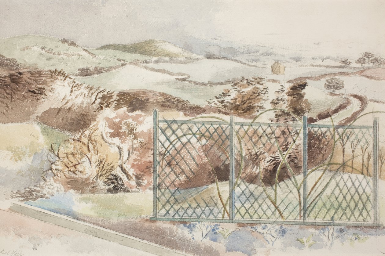 A Private World (photographie imprimée sur papier semi-mat Kodak Veribrom) - Paul Nash