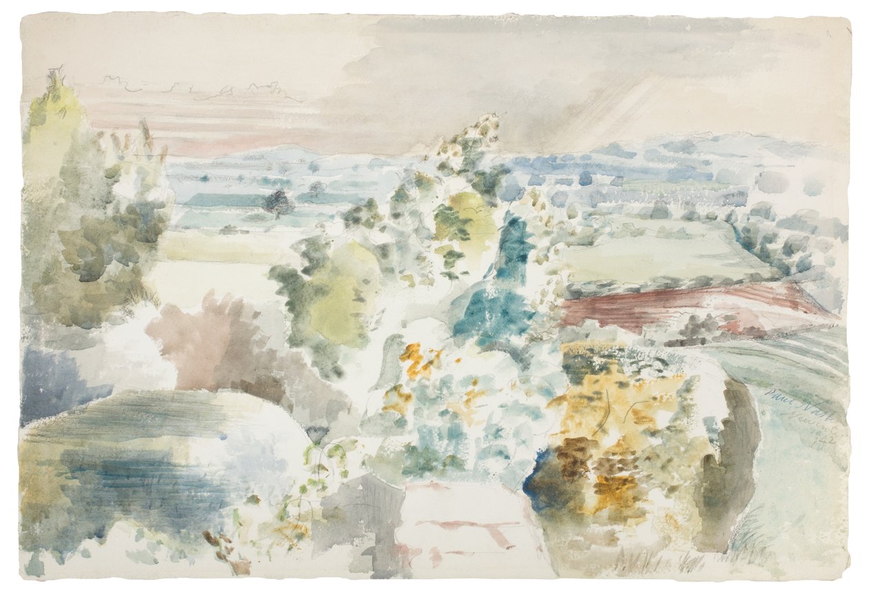 Paysage vers Bredon - Paul Nash