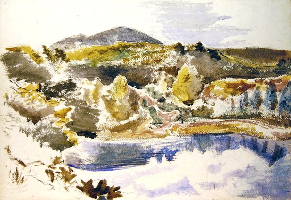 La Piscine bleue - Paul Nash