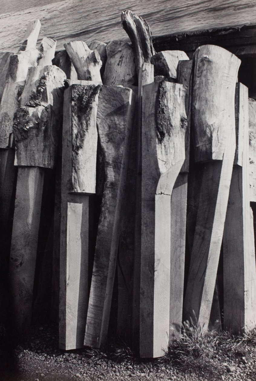 Totems", ancien chantier naval, port de Rye - Paul Nash
