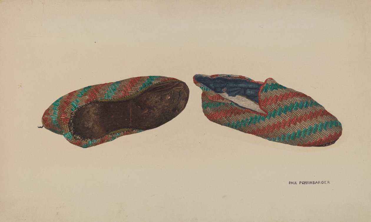 Chaussons de chambre pour hommes - Paul Poffinbarger