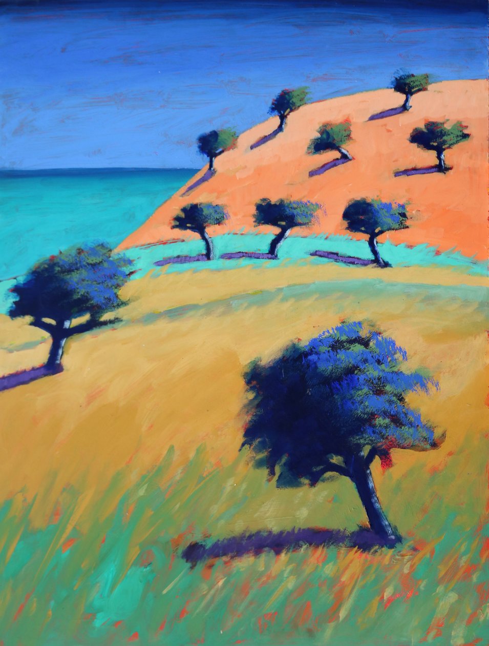 Ibiza II, 2021 (acrylique sur panneau) - Paul Powis