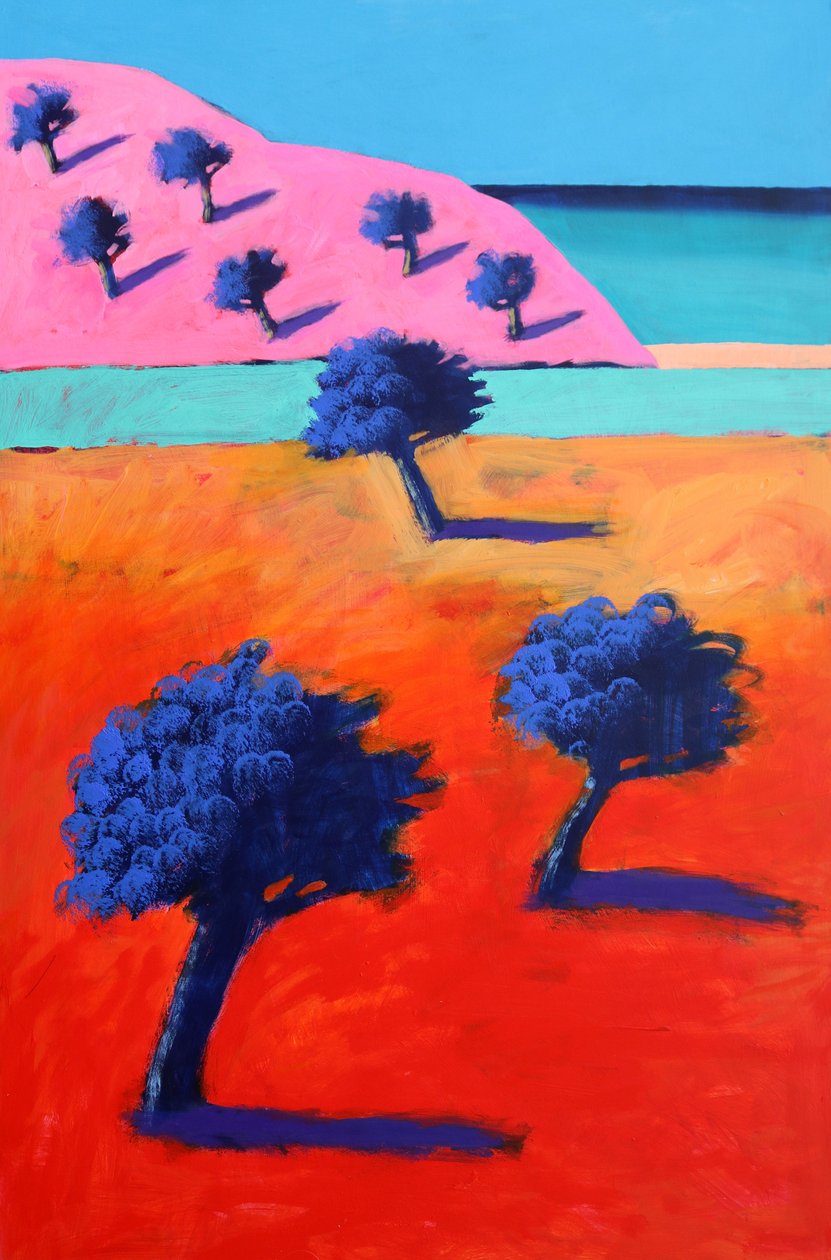 Ibiza I #1, 2022 (acrylique sur panneau) - Paul Powis