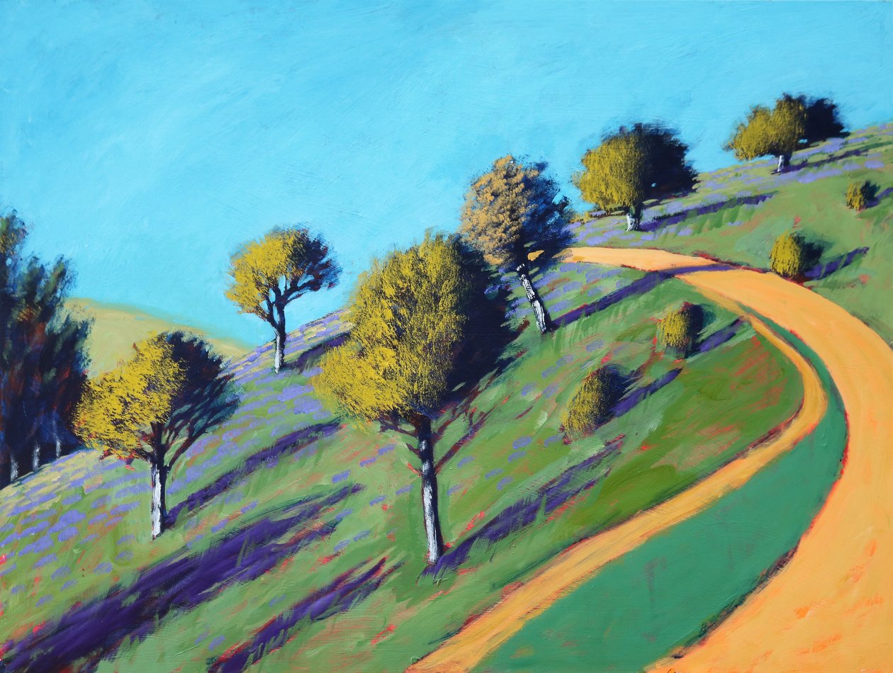 Printemps de Malvern, 2021 (acrylique sur panneau) - Paul Powis