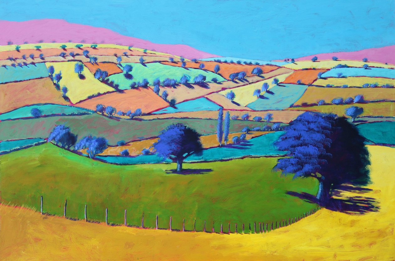 Summer Coombe, 2021 (acrylique sur panneau) - Paul Powis