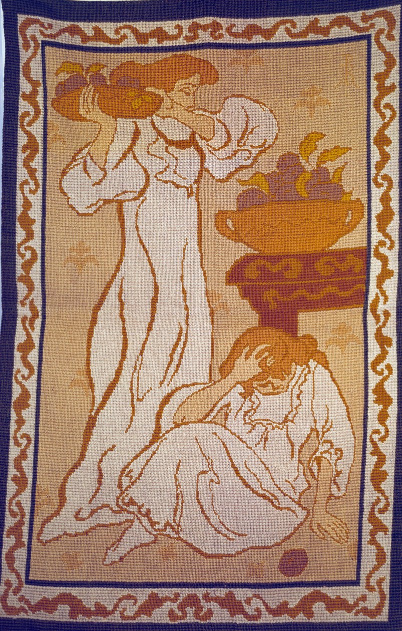 Femmes en blanc Tapisserie par Paul Ranson (1864-1909) 20ème siècle Paris, musée municipal d