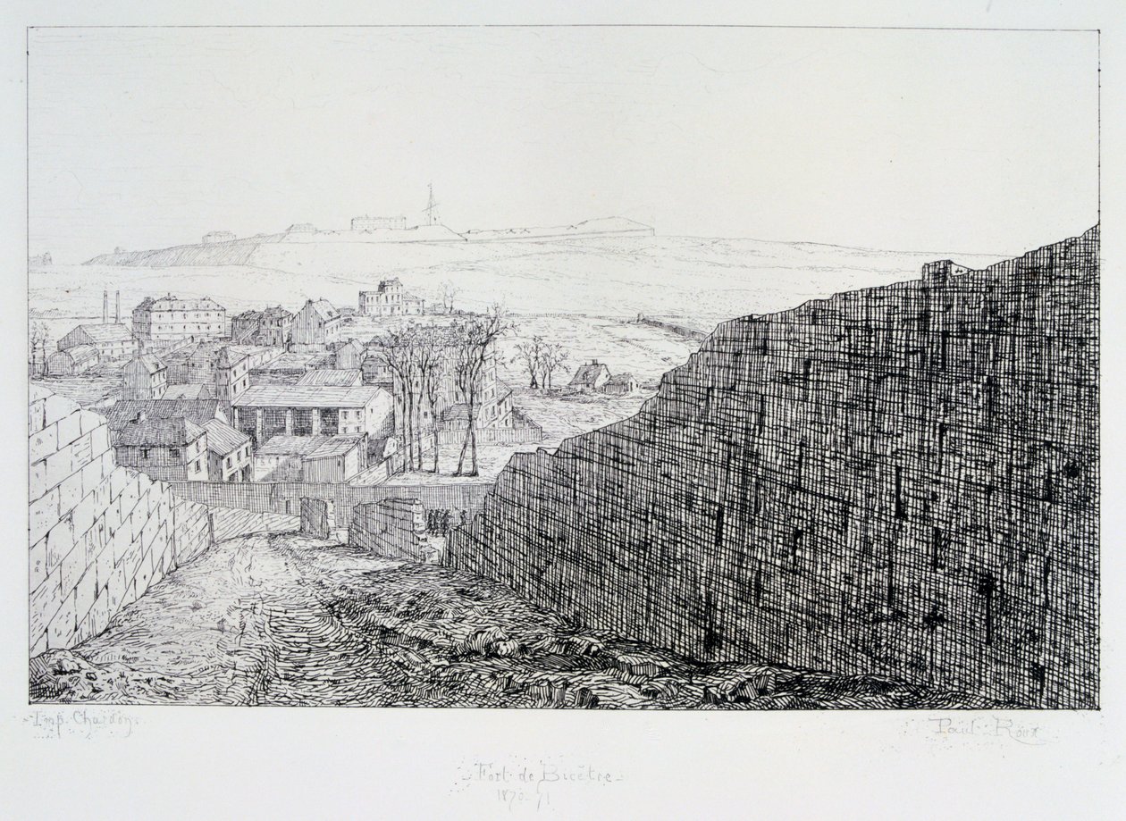 Fort de Bicêtre, Siège de Paris, 1870-1871 - Paul Roux