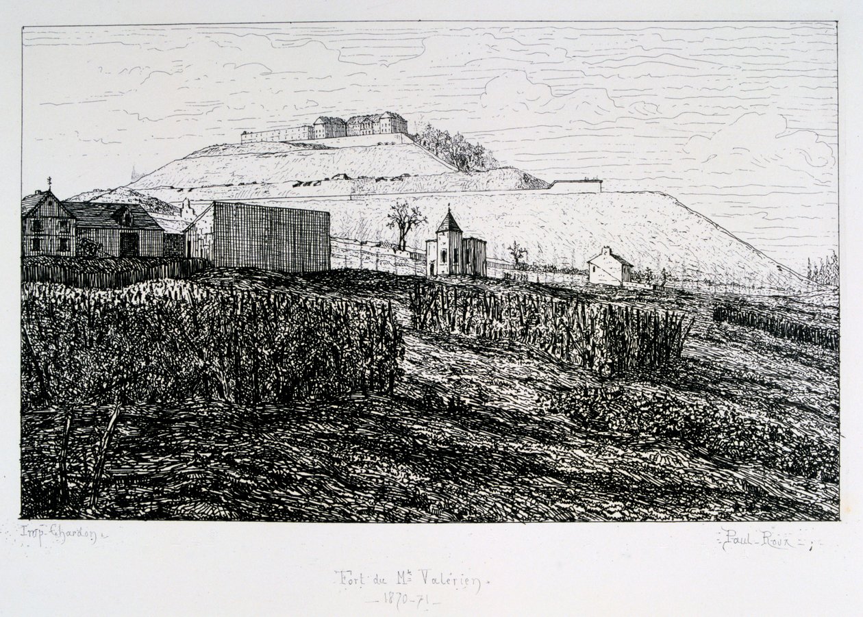 Fort du Mont Valérien, Siège de Paris, 1870-1871 - Paul Roux