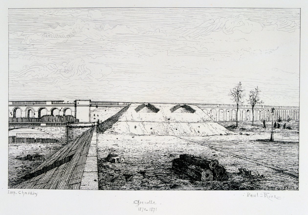 Grenelle, Siège de Paris, 1870-1871 - Paul Roux
