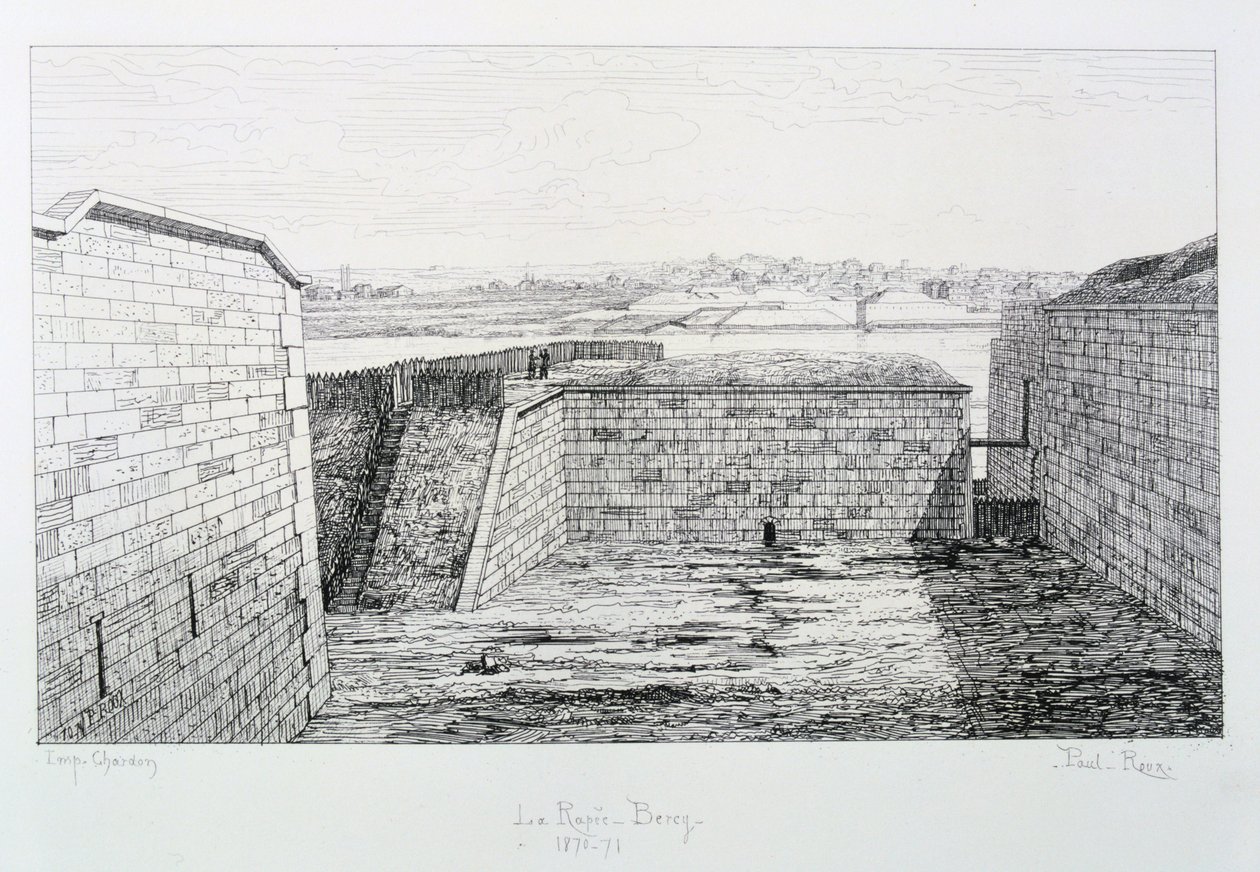 La Râpée-Bercy, Siège de Paris, 1870-1871 - Paul Roux