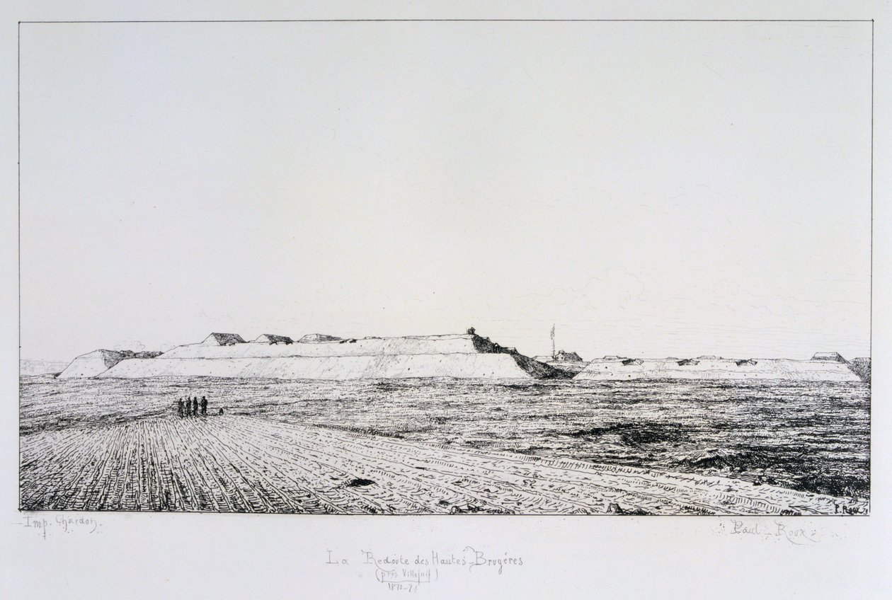 La Redoute des Haute Brugeres, Siège de Paris - Paul Roux