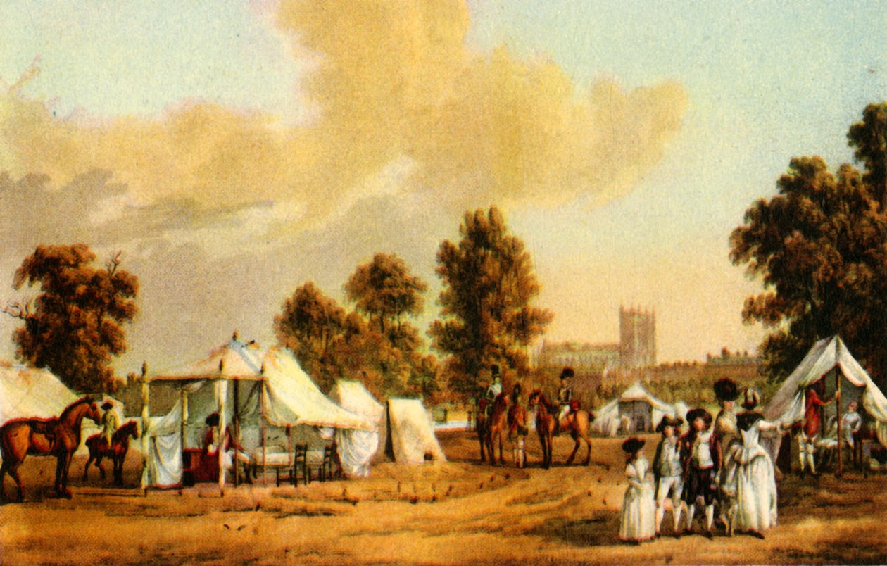 Un camp militaire dans St. James