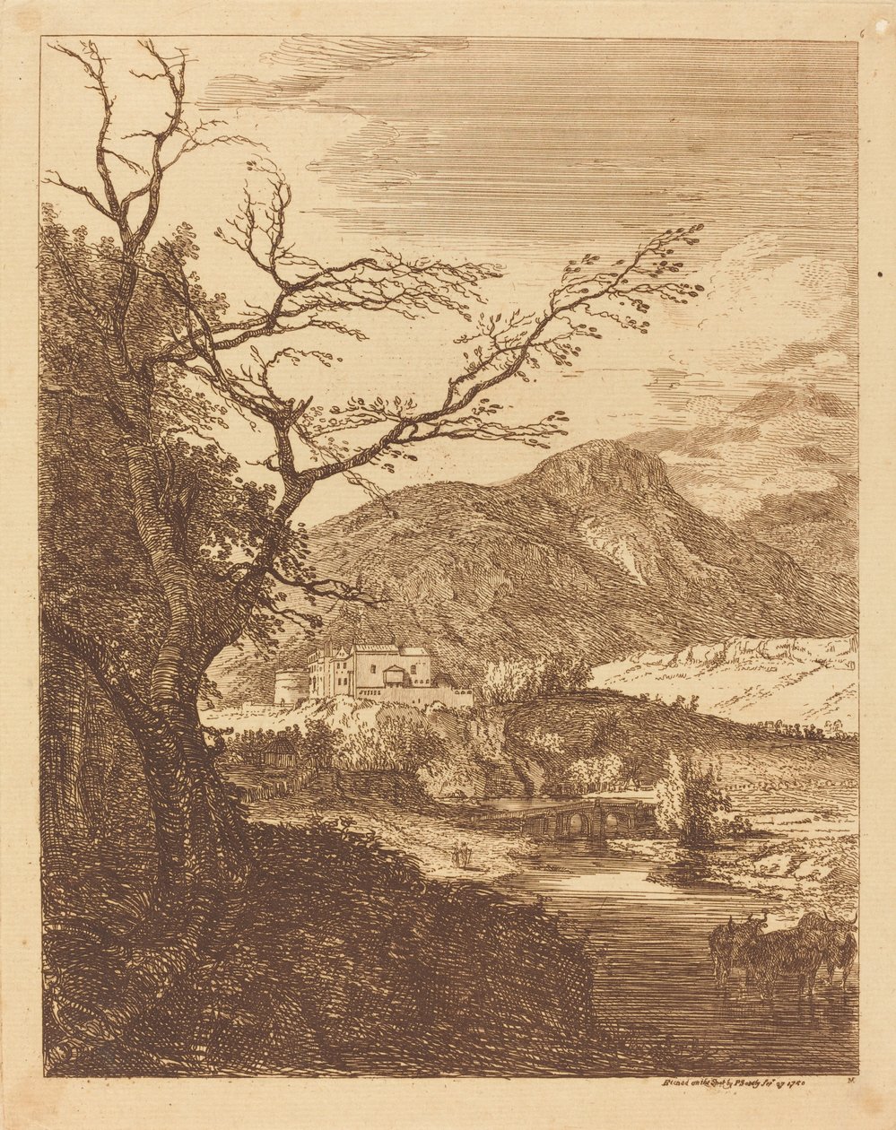 Capriccio avec le château d