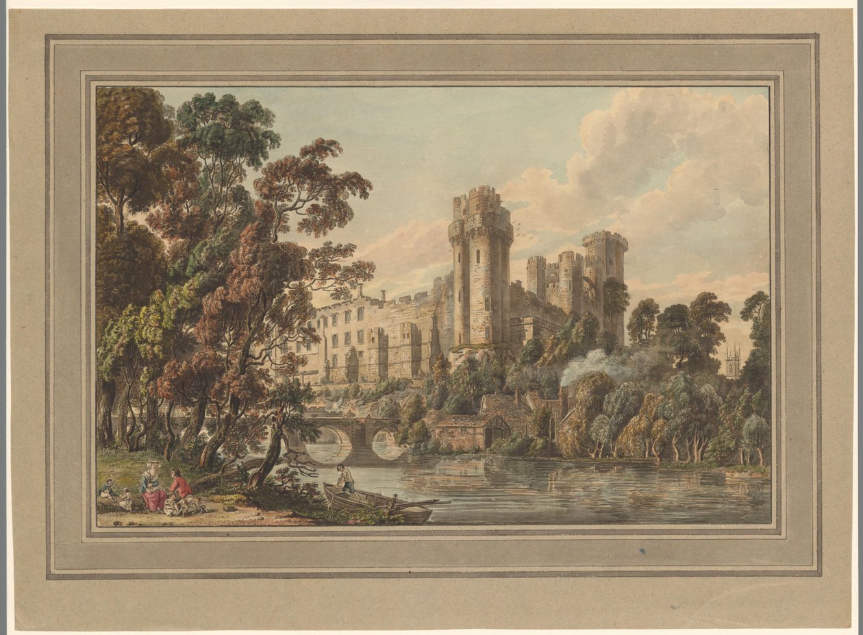 Vue du château de Warwick - Paul Sandby