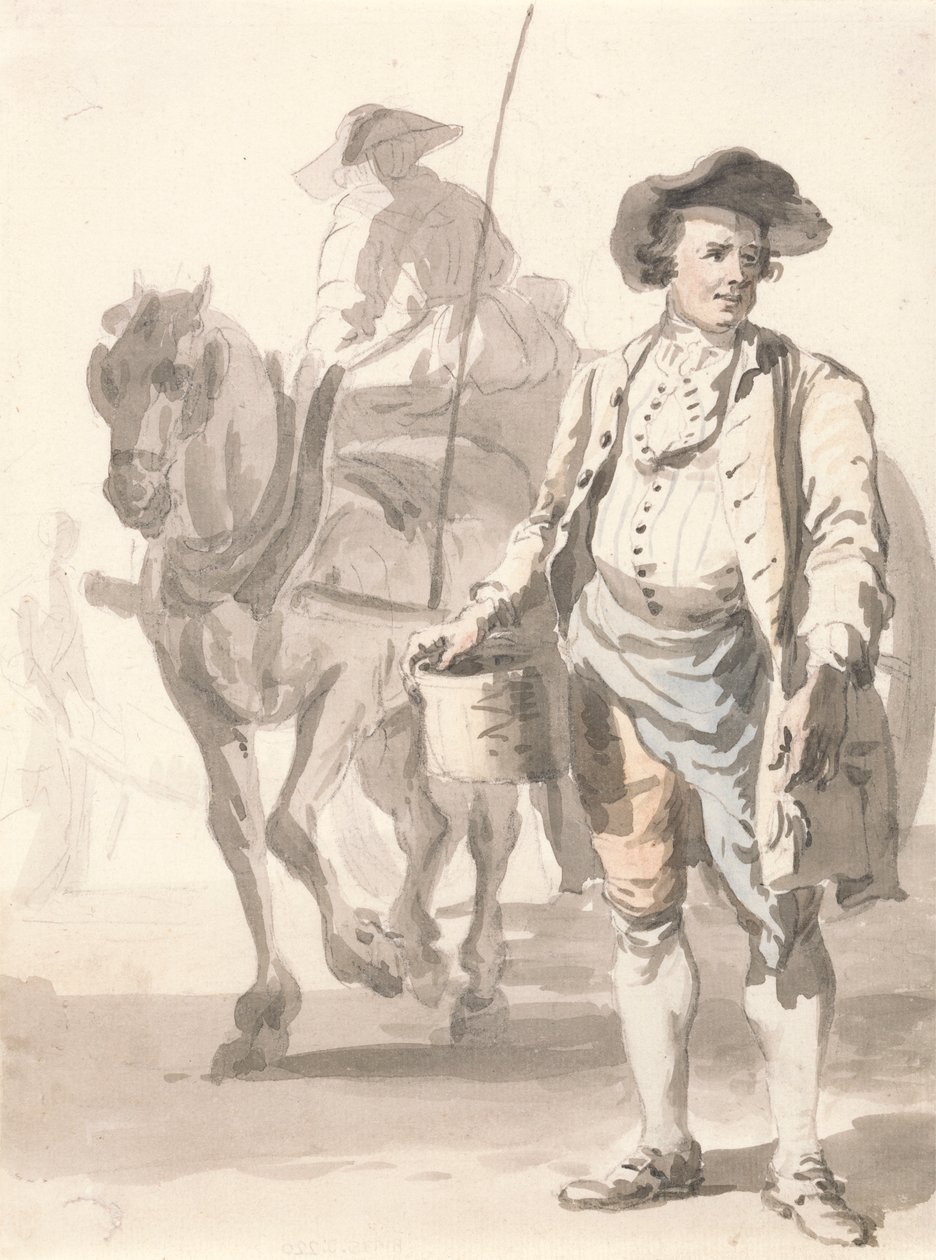 Cris de Londres : Un rétameur et sa femme - Paul Sandby