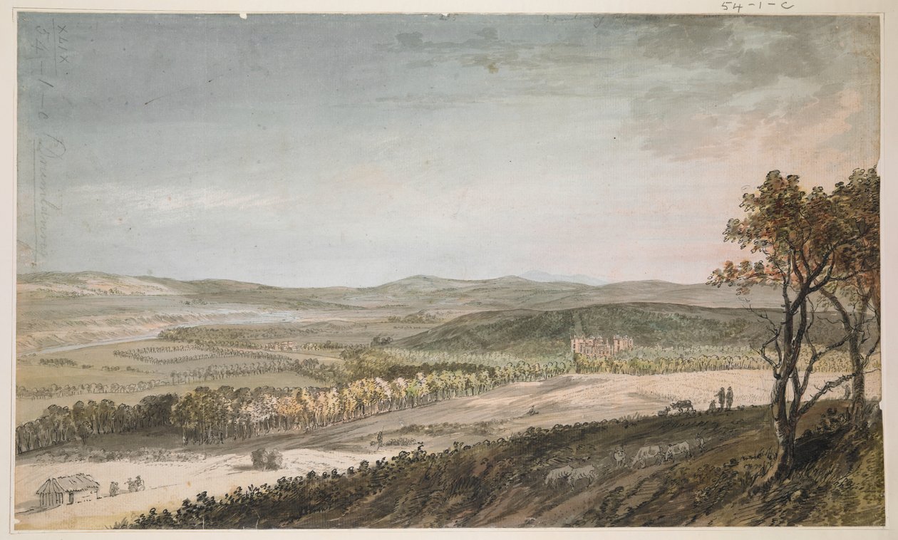Nithsdale, avec Drumlanrig, c.1751 - Paul Sandby