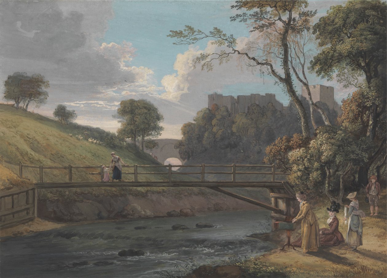 Château de Roslin, Midlothian - Paul Sandby