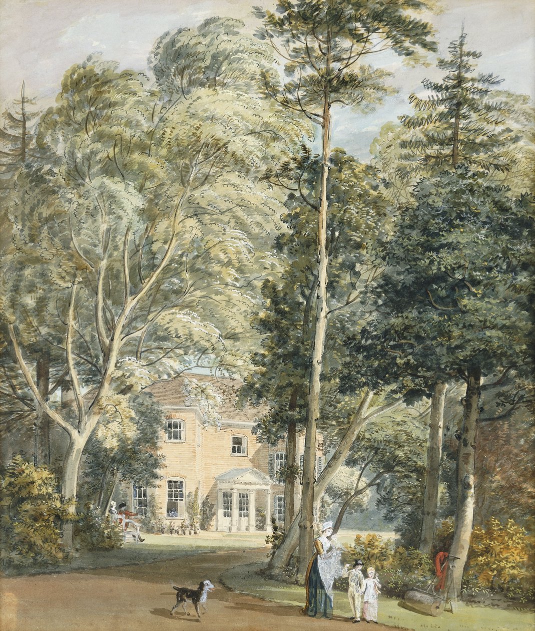 Le pavillon du sous-garde, Windsor Great Park - Paul Sandby