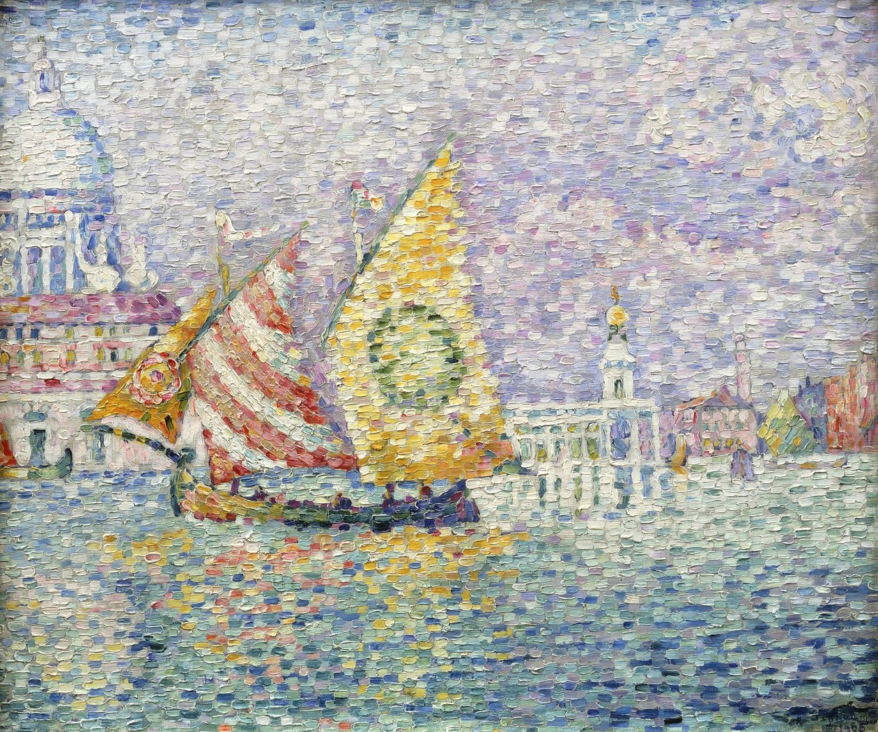 Bragozzo, Venise, 1905 - Paul Signac