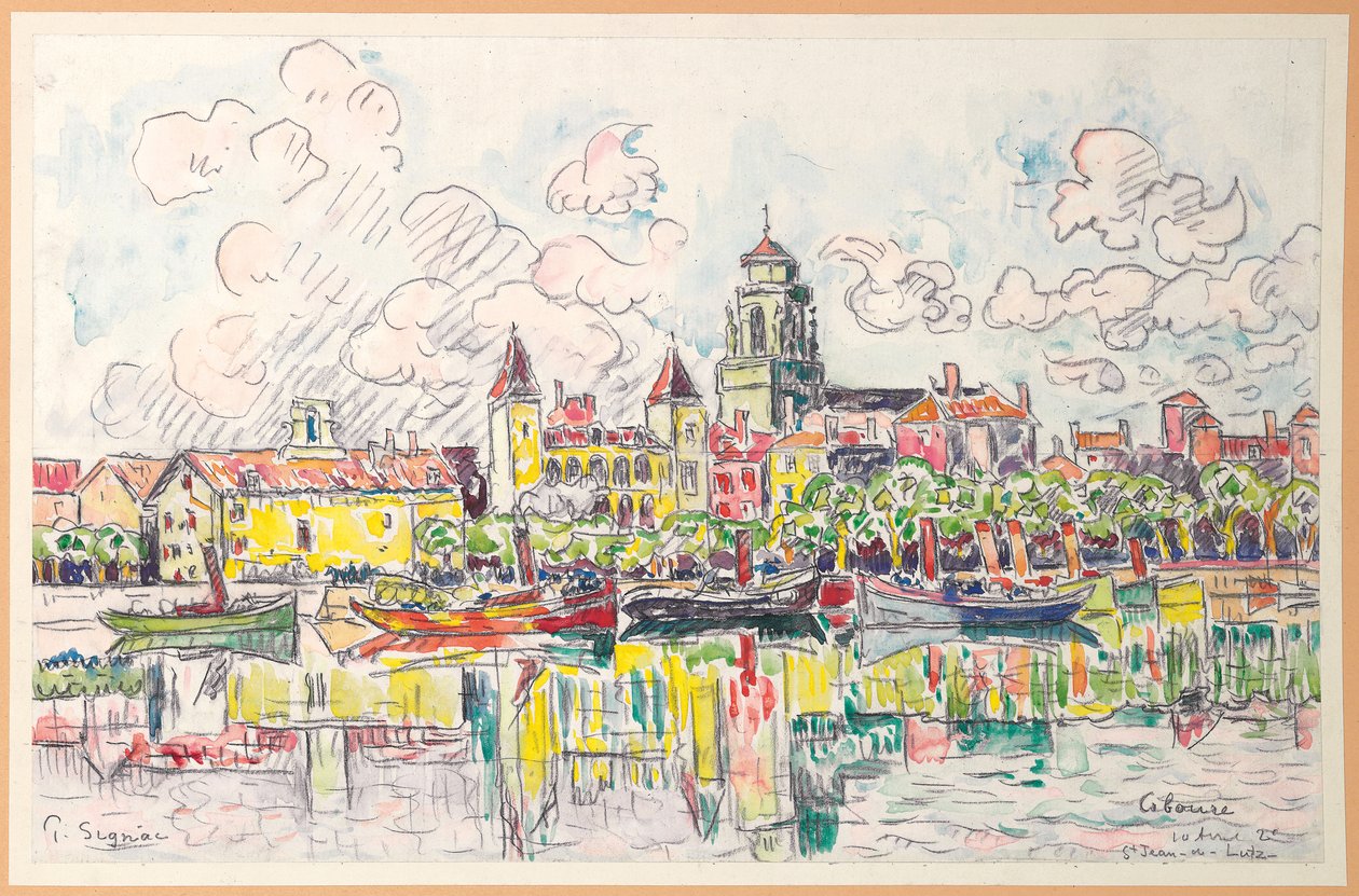 Ciboure, Saint-Jean-de-Luz, 1920 - Paul Signac