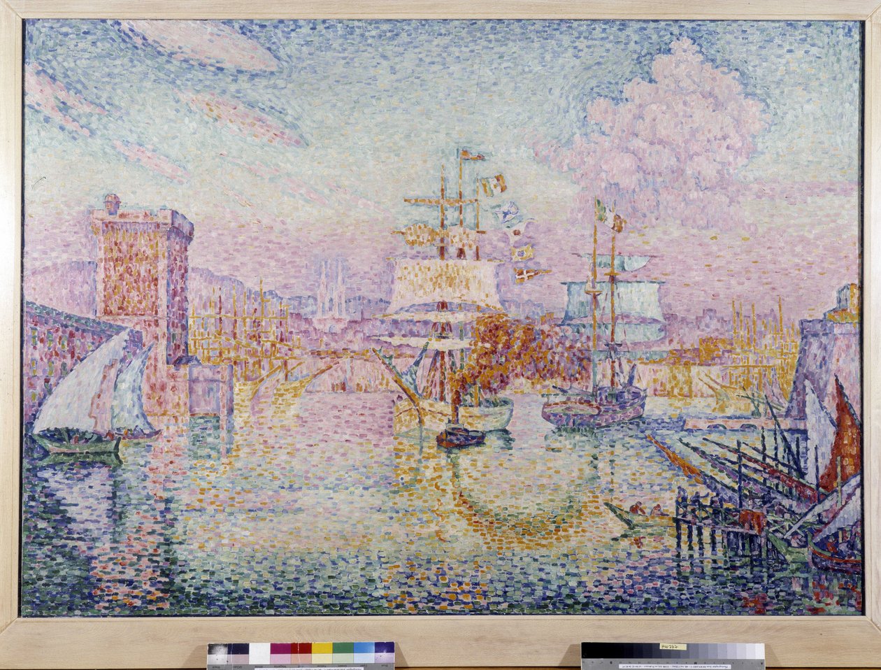 Entrée du port de Marseille - Paul Signac