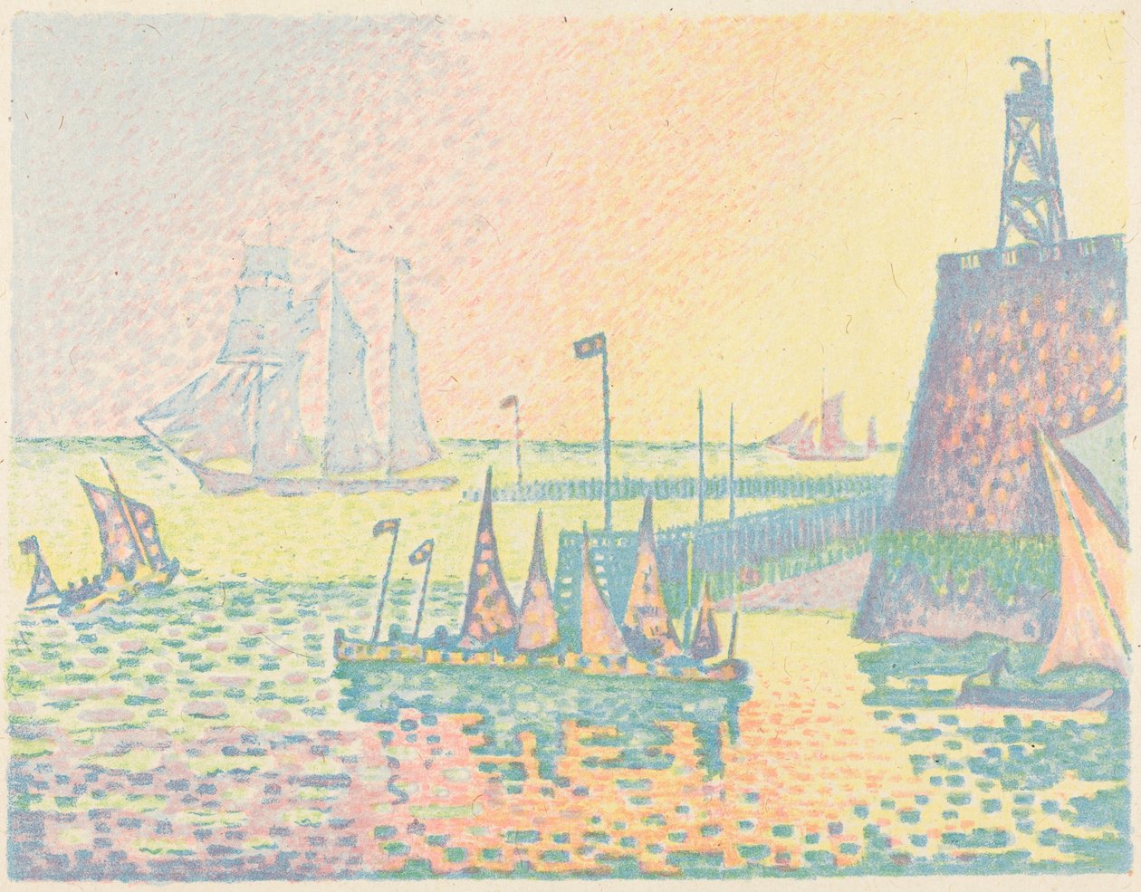 Le soir - Paul Signac