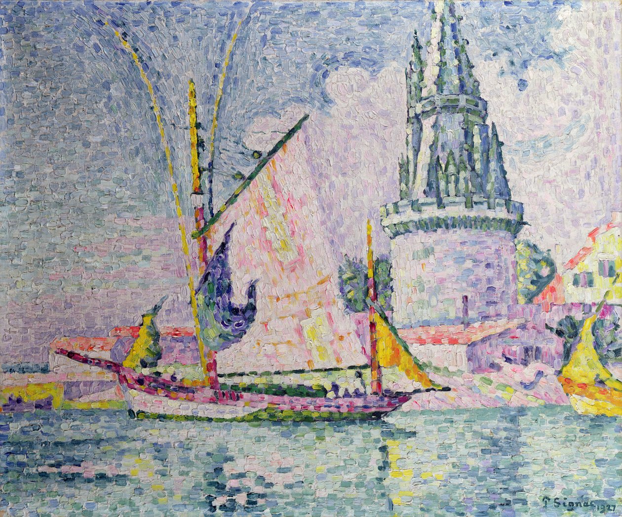 La Rochelle, la tour du quartier-maître - Paul Signac
