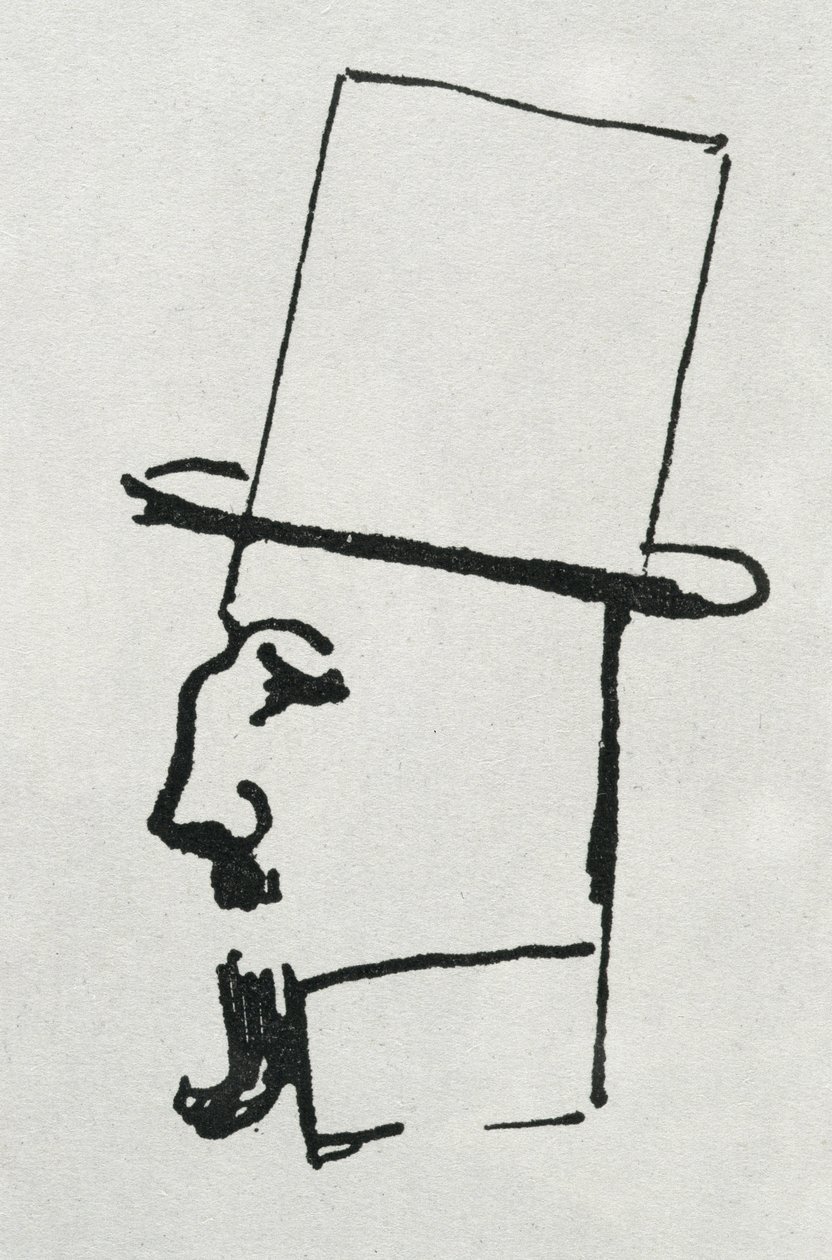 Portrait de Félix Fénéon - Paul Signac